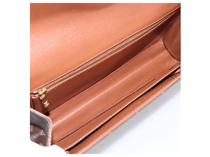 LOUIS VUITTON Monogram Pochette Dam GM Clutch Bag M51810 LV Auth ka6089 Monogramma - vista 10