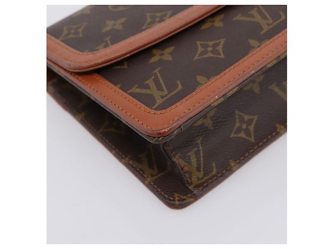 LOUIS VUITTON Monogram Pochette Dam GM Clutch Bag M51810 LV Auth ka6089 Monogramma - vista 14