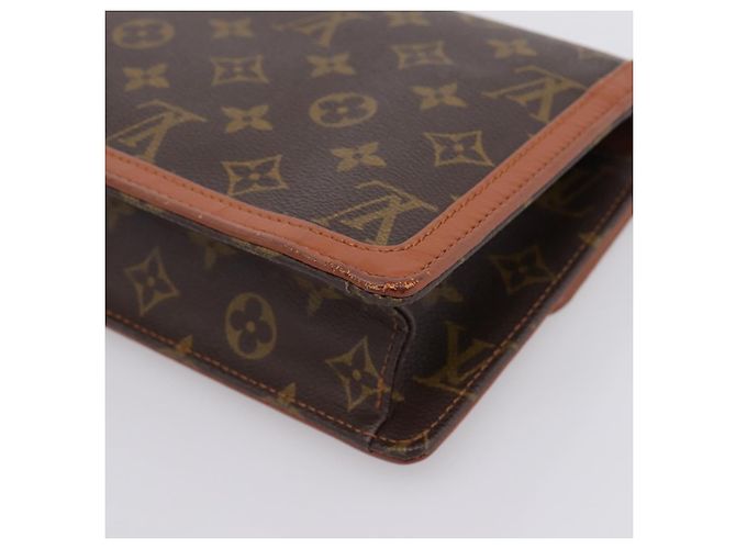 LOUIS VUITTON Monogram Pochette Dam GM Clutch Bag M51810 LV Auth ka6089 Monogramma - vista 15