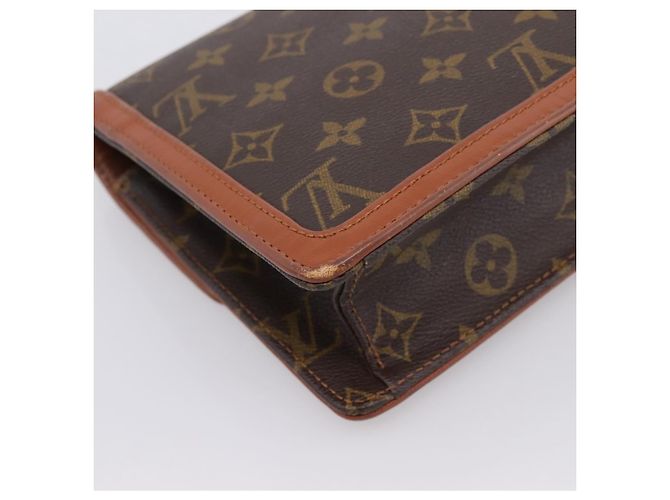 LOUIS VUITTON Monogram Pochette Dam GM Clutch Bag M51810 LV Auth ka6089 Monogramma - vista 16