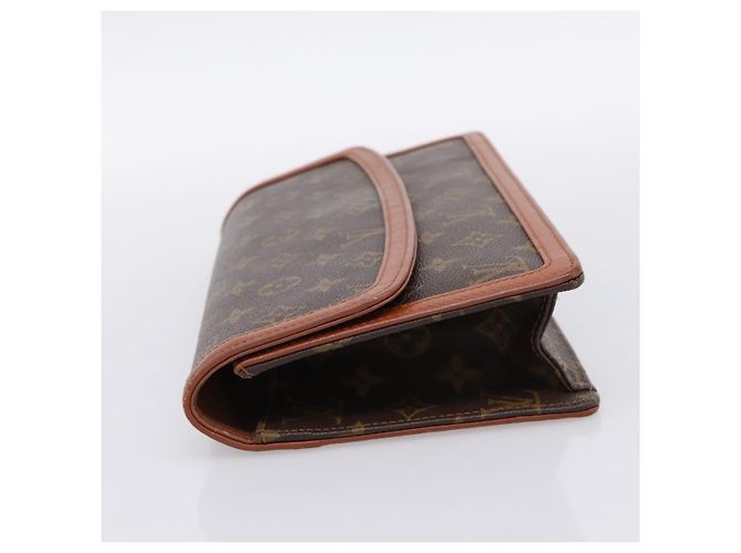 LOUIS VUITTON Monogram Pochette Dam GM Clutch Bag M51810 LV Auth ka6089 Monogramma - vista 3