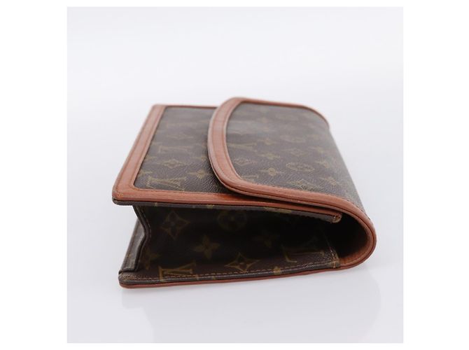 LOUIS VUITTON Monogram Pochette Dam GM Clutch Bag M51810 LV Auth ka6089 Monogramma - vista 4