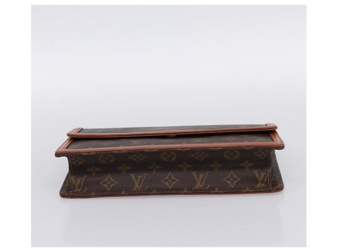 LOUIS VUITTON Monogram Pochette Dam GM Clutch Bag M51810 LV Auth ka6089 Monogramma - vista 6