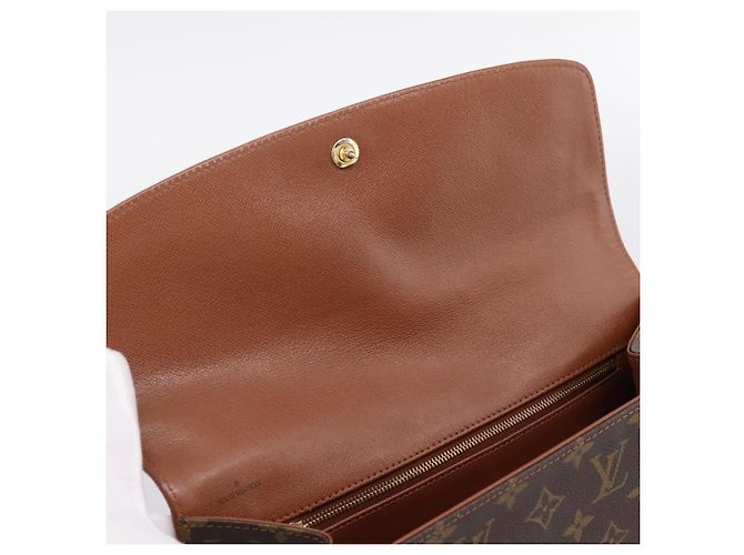 LOUIS VUITTON Monogram Pochette Dam GM Clutch Bag M51810 LV Auth ka6089 Monogramma - vista 8