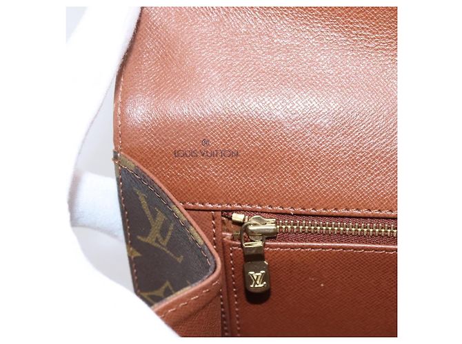 LOUIS VUITTON Monogram Pochette Dam GM Clutch Bag M51810 LV Auth ka6089 Monogramma - vista 9
