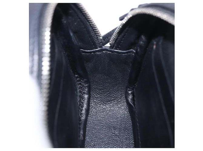 Autre Marque Borsa a tracolla SAINT LAURENT Pelle Nero Argento 457574 Auth ka6144M - vista 23