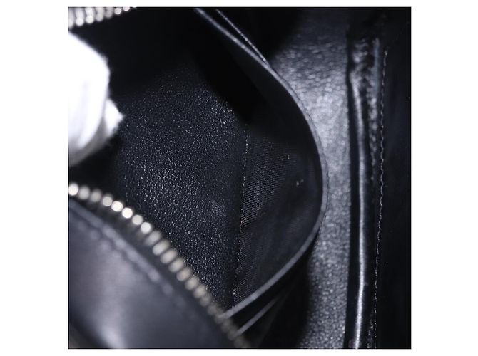 Autre Marque Borsa a tracolla SAINT LAURENT Pelle Nero Argento 457574 Auth ka6144M - vista 24
