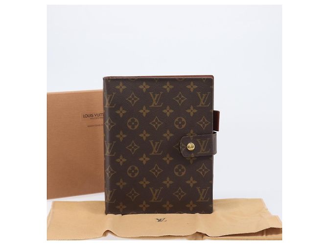 LOUIS VUITTON Funda de Agenda Monogram Agenda GM R20006 LV Auth 200385V Monograma - vista 12