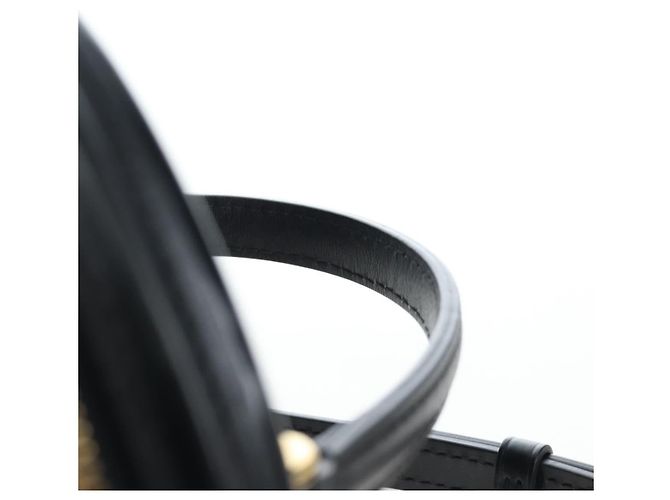 LOUIS VUITTON Monogram Vernis Cannes PM Hand Bag Black M53997 LV Auth 200965SAM Nero - vista 14