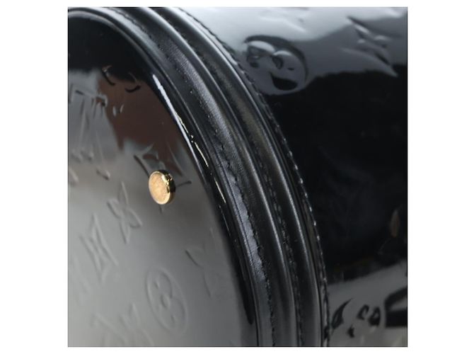 LOUIS VUITTON Monogram Vernis Cannes PM Hand Bag Black M53997 LV Auth 200965SAM Nero - vista 17