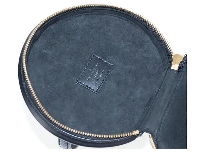 LOUIS VUITTON Monogram Vernis Cannes PM Hand Bag Black M53997 LV Auth 200965SAM Nero - vista 22