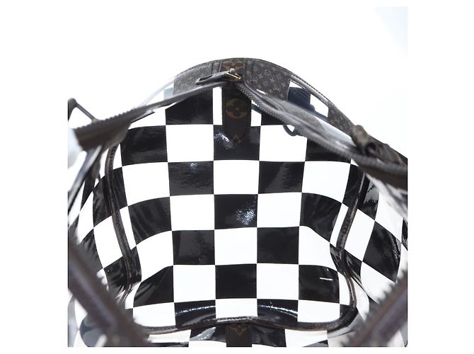 Borsa LOUIS VUITTON monogram chess Keepall Bandouliere 50 M20864 LV Auth 199399SM Monogramma - vista 25