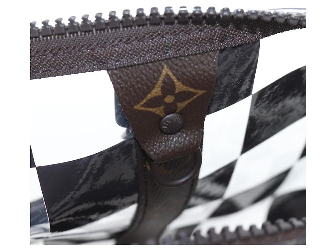 Borsa LOUIS VUITTON monogram chess Keepall Bandouliere 50 M20864 LV Auth 199399SM Monogramma - vista 28