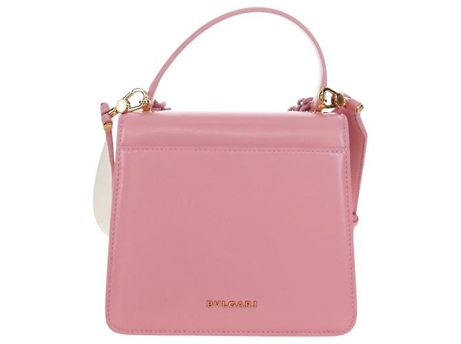 Bulgari Borsa a mano BVLGARI Serpenti in pelle 2way Rosa Oro Auth 200069SAM D'oro - vista 2