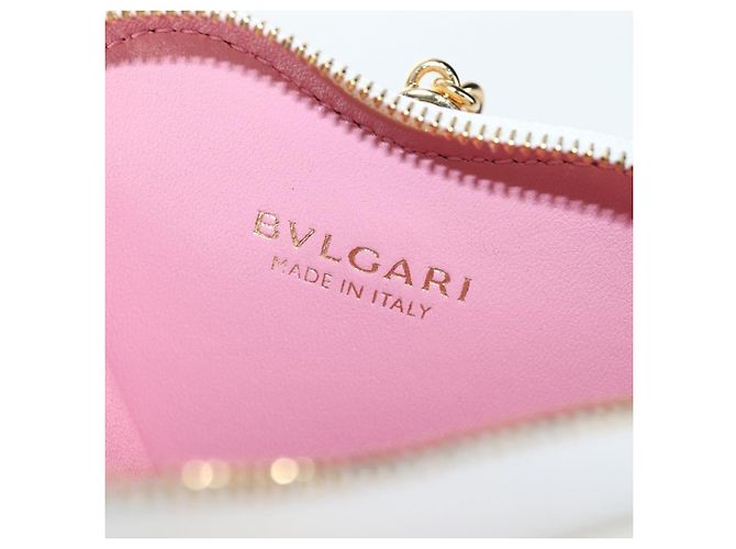 Bulgari Borsa a mano BVLGARI Serpenti in pelle 2way Rosa Oro Auth 200069SAM D'oro - vista 31