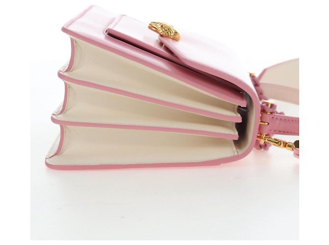 Bulgari Borsa a mano BVLGARI Serpenti in pelle 2way Rosa Oro Auth 200069SAM D'oro - vista 4