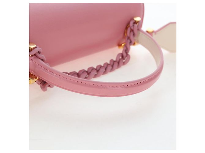 Bulgari Borsa a mano BVLGARI Serpenti in pelle 2way Rosa Oro Auth 200069SAM D'oro - vista 7
