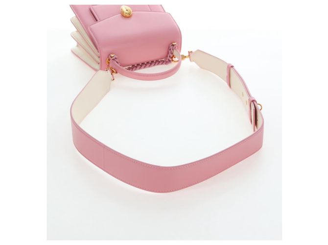 Bulgari Borsa a mano BVLGARI Serpenti in pelle 2way Rosa Oro Auth 200069SAM D'oro - vista 8