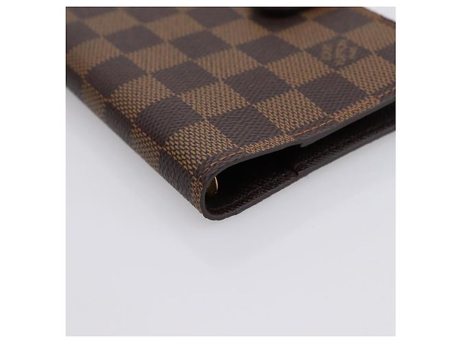 LOUIS VUITTON Damier Ebene Agenda PM Day Planner Cover R20700 LV Auth am12596V - vista 14