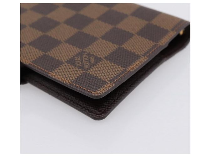 LOUIS VUITTON Damier Ebene Agenda PM Day Planner Cover R20700 LV Auth am12596V - vista 16