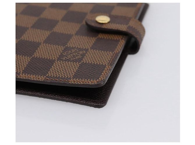 LOUIS VUITTON Damier Ebene Agenda PM Day Planner Cover R20700 LV Auth am12596V - vista 7
