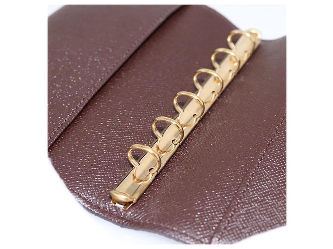 LOUIS VUITTON Damier Ebene Agenda PM Day Planner Cover R20700 LV Auth am12596V - vista 9