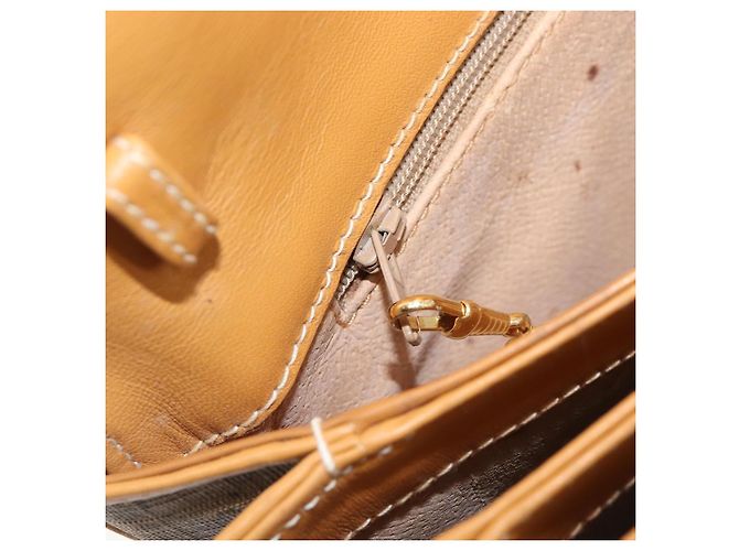 GUCCI Micro GG Supreme Schultertasche PVC Beige Gold 004 106 0024 Auth 200513 Golden - Ansicht 10