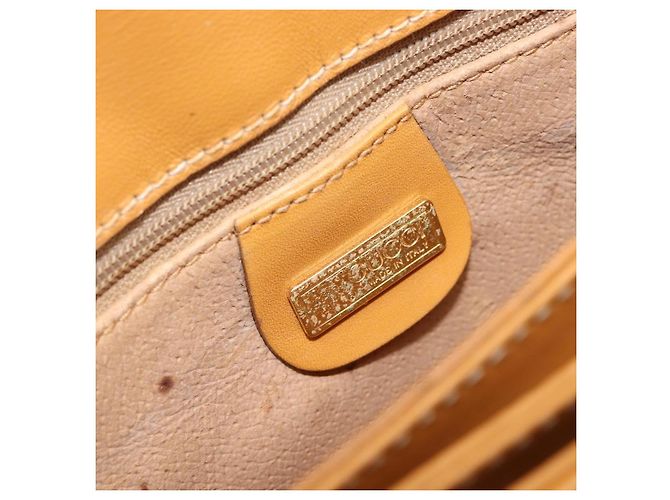 GUCCI Micro GG Supreme Schultertasche PVC Beige Gold 004 106 0024 Auth 200513 Golden - Ansicht 18
