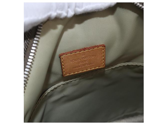 Borsa LOUIS VUITTON Damier Geant Sitadan NM Bag Brown Tail M93224 LV Auth 197692 Marrone - vista 21