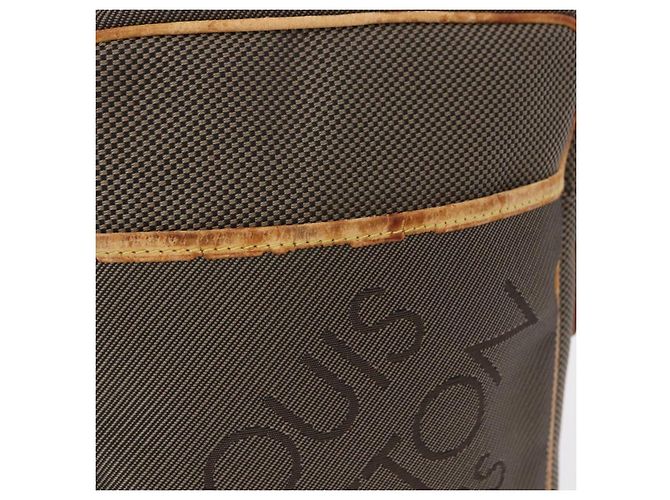 Borsa LOUIS VUITTON Damier Geant Sitadan NM Bag Brown Tail M93224 LV Auth 197692 Marrone - vista 4