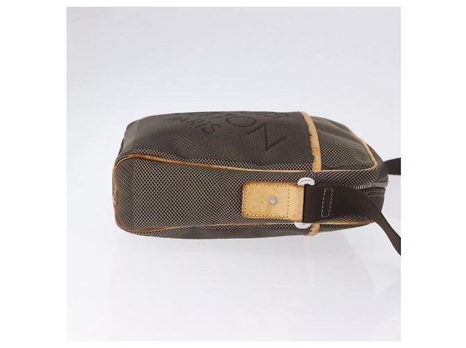 Borsa LOUIS VUITTON Damier Geant Sitadan NM Bag Brown Tail M93224 LV Auth 197692 Marrone - vista 5