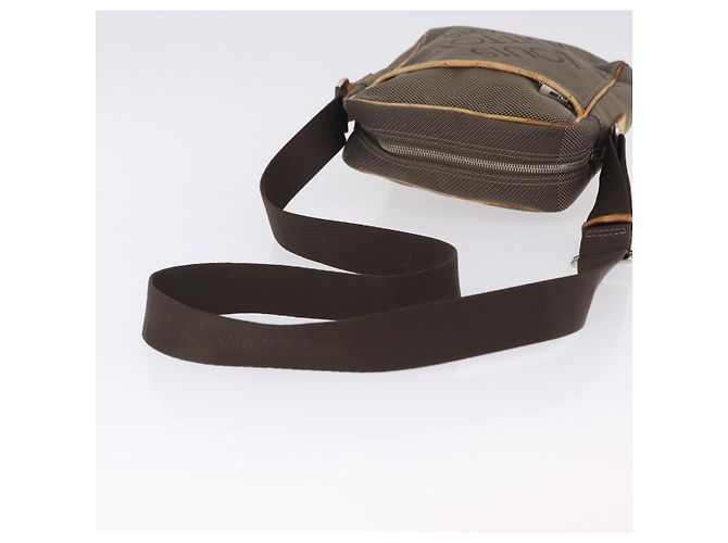 Borsa LOUIS VUITTON Damier Geant Sitadan NM Bag Brown Tail M93224 LV Auth 197692 Marrone - vista 8