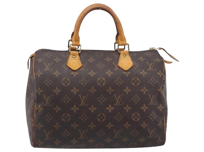 LOUIS VUITTON Monogram Speedy 25 Hand Bag M41528 LV Auth 200451 Monogramma - vista 13
