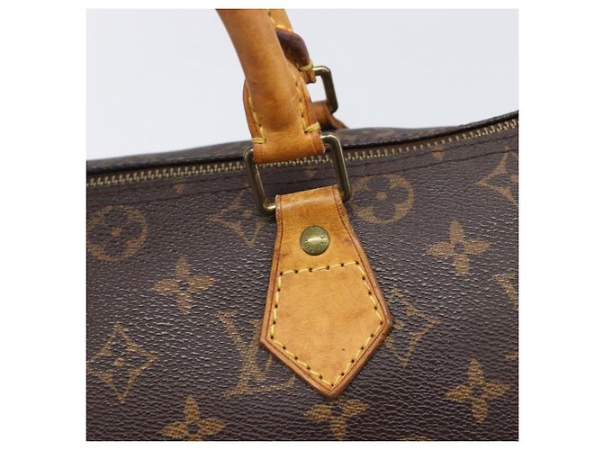 LOUIS VUITTON Monogram Speedy 25 Hand Bag M41528 LV Auth 200451 Monogramma - vista 18