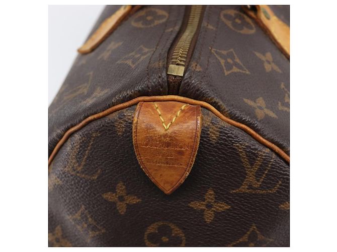 LOUIS VUITTON Monogram Speedy 25 Hand Bag M41528 LV Auth 200451 Monogramma - vista 19