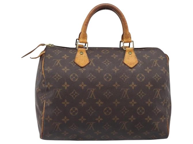 LOUIS VUITTON Monogram Speedy 25 Hand Bag M41528 LV Auth 200451 Monogramma - vista 2