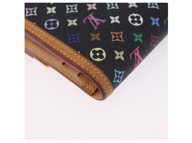 LOUIS VUITTON Monogram Multicolor Porte Tresor International M92658 Auth 203078 - vista 16