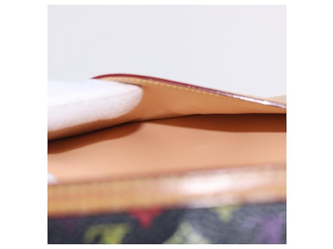 LOUIS VUITTON Monogram Multicolor Porte Tresor International M92658 Auth 203078 - vista 20