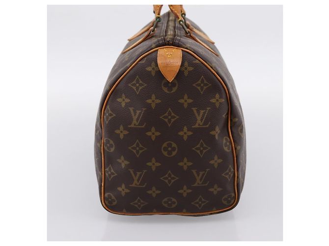 Borsa a mano LOUIS VUITTON Monogram Speedy 35 M41524 LV Auth 197644A Monogramma - vista 3