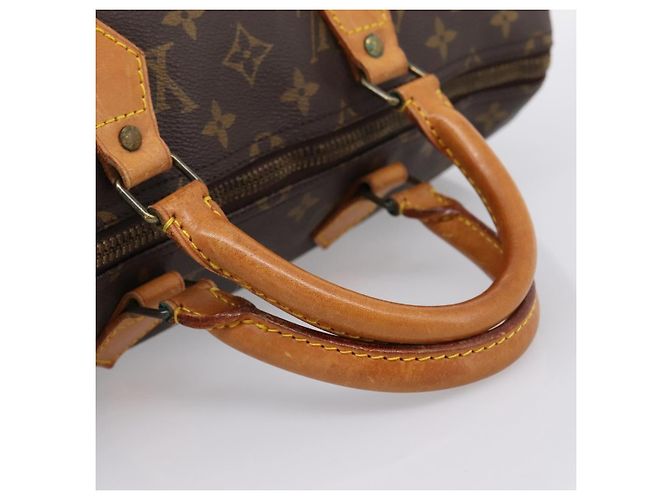Borsa a mano LOUIS VUITTON Monogram Speedy 35 M41524 LV Auth 197644A Monogramma - vista 7