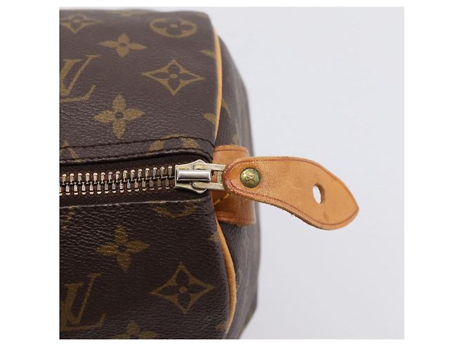Borsa a mano LOUIS VUITTON Monogram Speedy 35 M41524 LV Auth 197644A Monogramma - vista 9