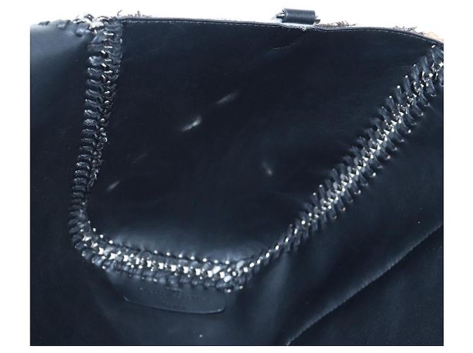 Stella Mc Cartney Stella MacCartney Bolsa de Ombro Tote com Corrente Bore Ivory Silver Auth 203012V Prata Cru - vista 24