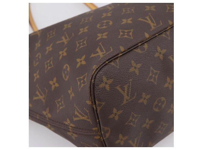 Borsa Tote LOUIS VUITTON Monogram Neverfull MM M40156 LV Auth 203178V Monogramma - vista 14