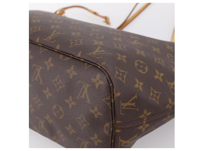 Borsa Tote LOUIS VUITTON Monogram Neverfull MM M40156 LV Auth 203178V Monogramma - vista 15
