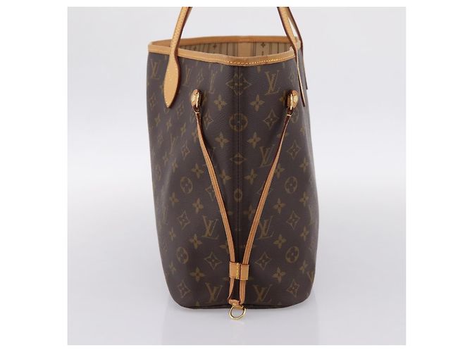 Borsa Tote LOUIS VUITTON Monogram Neverfull MM M40156 LV Auth 203178V Monogramma - vista 4