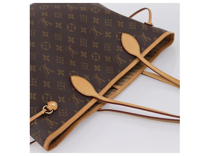Borsa Tote LOUIS VUITTON Monogram Neverfull MM M40156 LV Auth 203178V Monogramma - vista 6