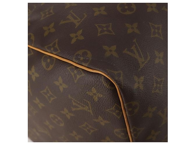 LOUIS VUITTON Monogram Keepall 55 Boston Bag M41424 LV Auth 196871V Monogramm - Ansicht 15