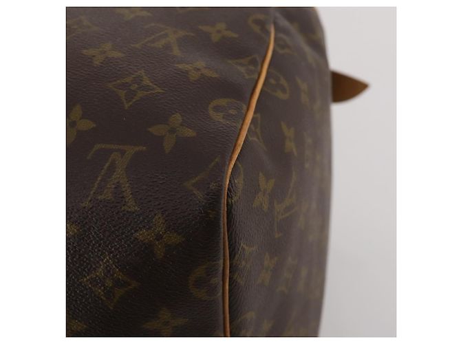 LOUIS VUITTON Monogram Keepall 55 Boston Bag M41424 LV Auth 196871V Monogramm - Ansicht 16