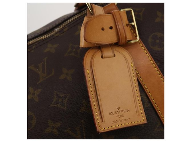 LOUIS VUITTON Monogram Keepall 55 Boston Bag M41424 LV Auth 196871V Monogramm - Ansicht 19