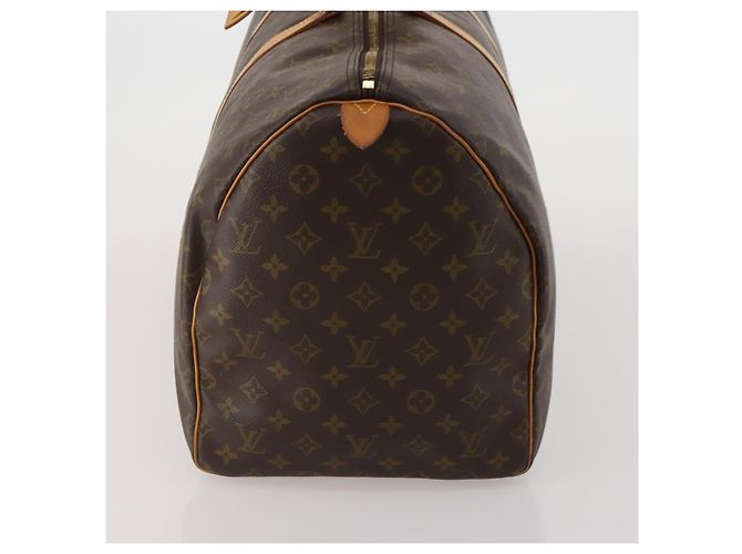 LOUIS VUITTON Monogram Keepall 55 Boston Bag M41424 LV Auth 196871V Monogramm - Ansicht 3